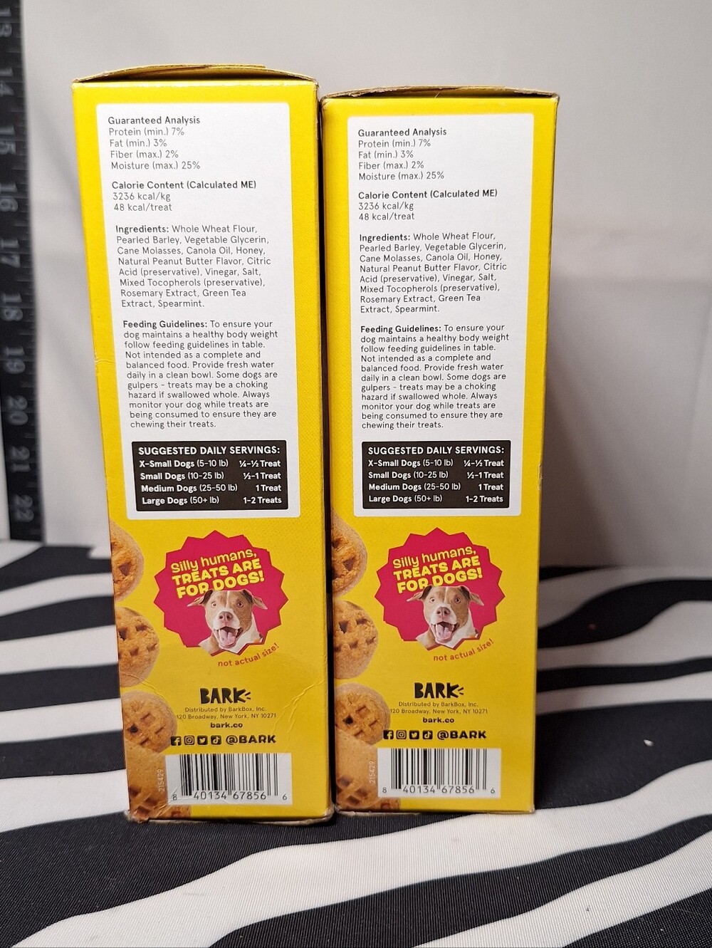 NWT Bark Go Nuttys Soft Baked Dog Treats, 2 pack - Picture 4 of 6